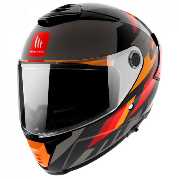 CASCO MT THUNDER 4 SV ERGO B15 ROJO MATE