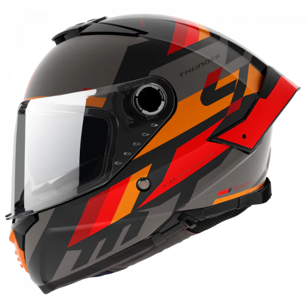 CASCO MT THUNDER 4 SV ERGO B15 ROJO MATE