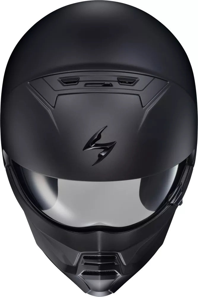 CASCO SCORPION COVERT 2 OPEN-FACE NEGRO MATE