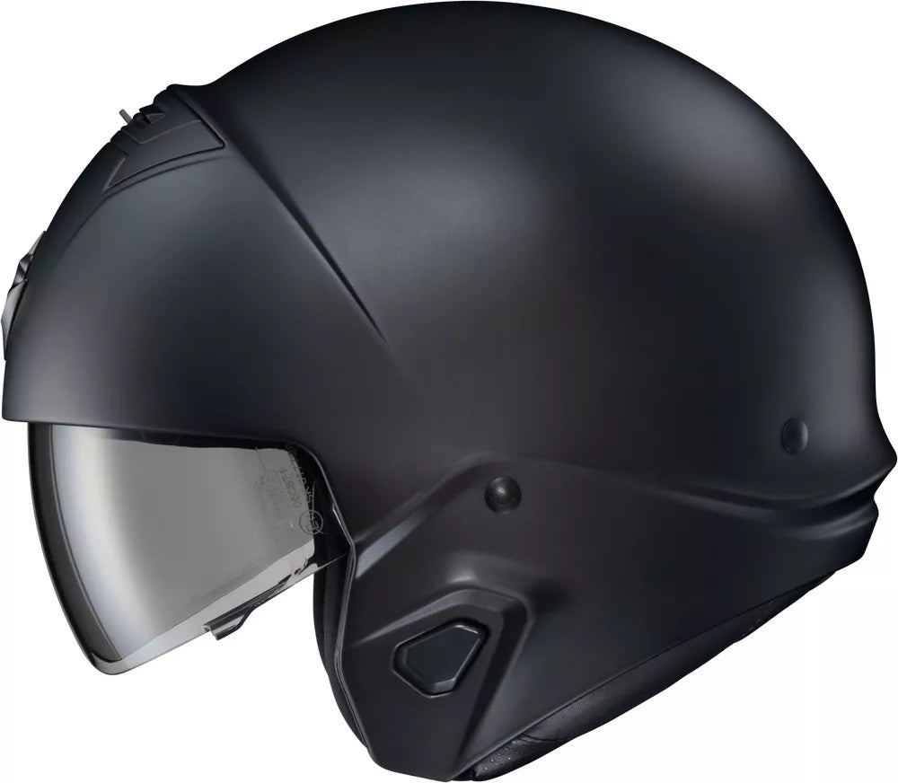 CASCO SCORPION COVERT 2 OPEN-FACE NEGRO MATE