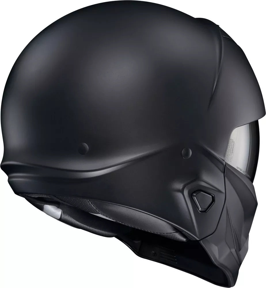 CASCO SCORPION COVERT 2 OPEN-FACE NEGRO MATE