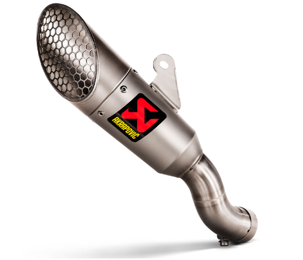 SLIP-ON ACERO / TITANIO YAM YZF-R3; MT03 AKRAPOVIC