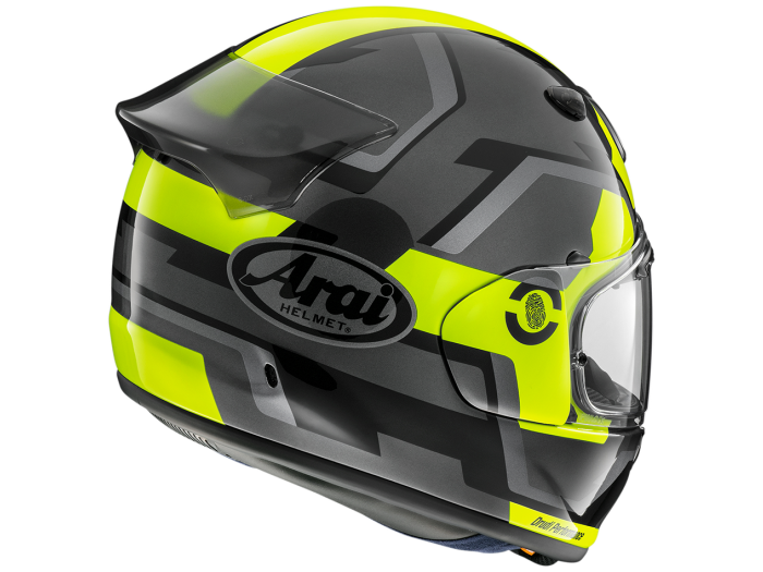 CASCO QUANTIC FACE FLUOR YELLOW ARAI