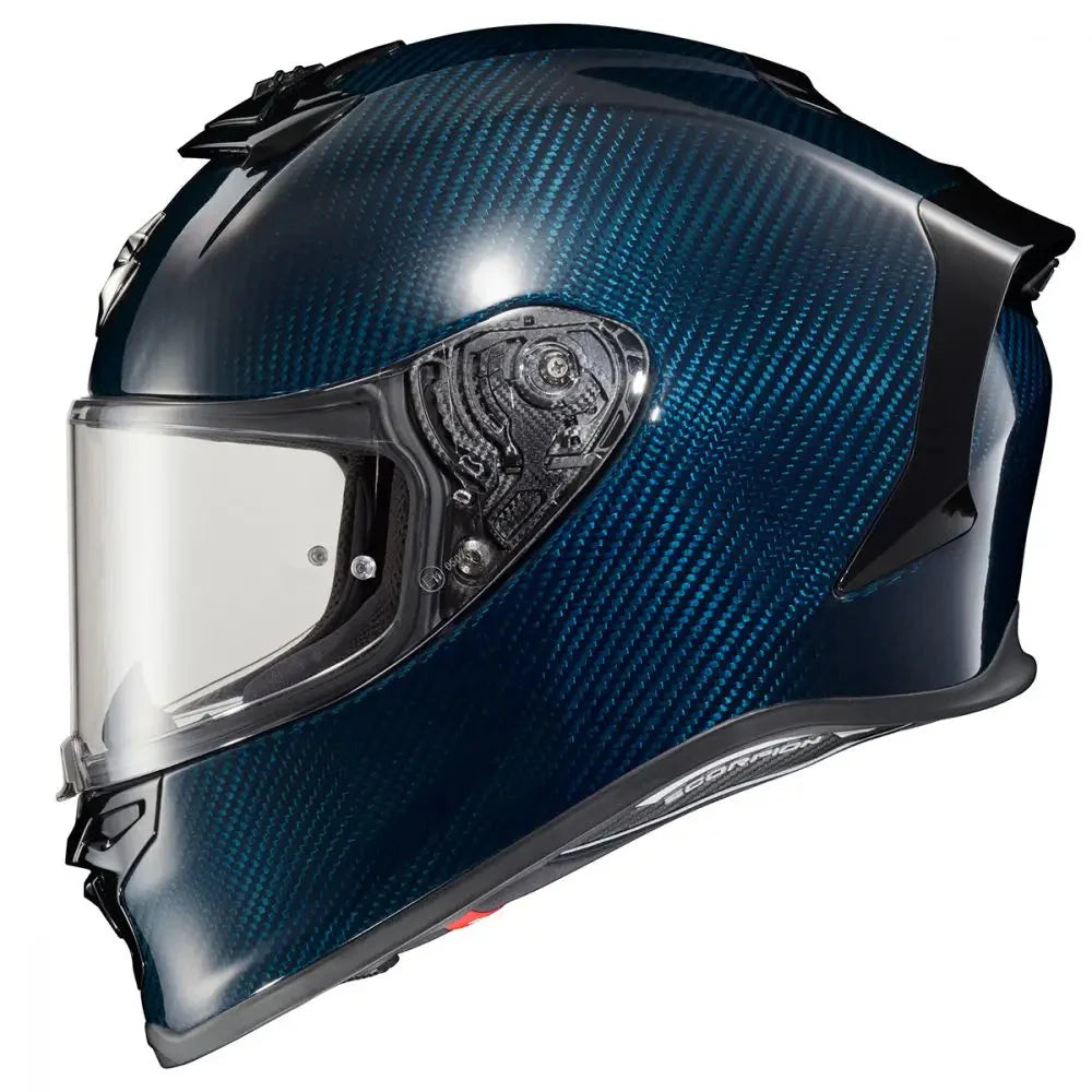 CASCO SCORPION EXO-R1 AIR CARBONO AZUL