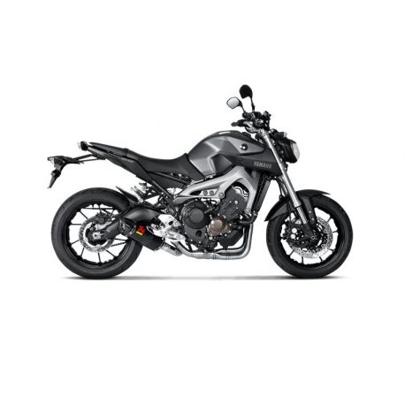 SISTEMA COMPLETO CARBONO-ACERO YAM MT-09 14-20 S-Y9R2-AFC AKRAPOVIC