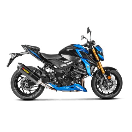 SLIP-ON CARBONO SUZ GSX-S 750 17-22 AKRAPOVIC