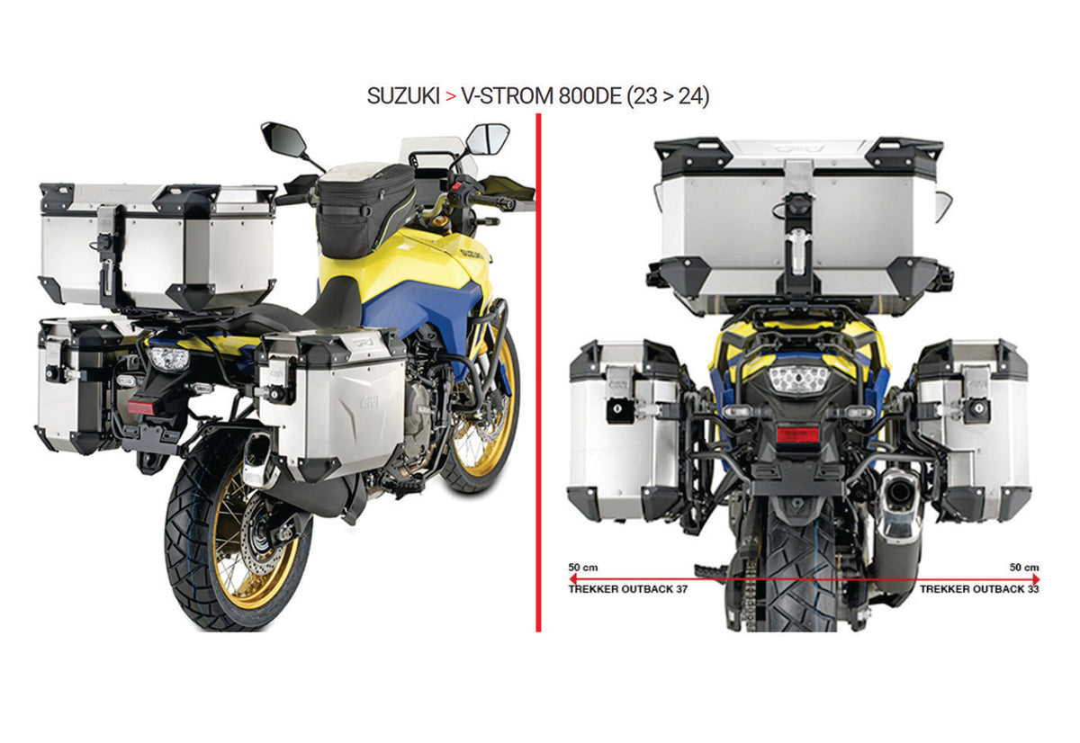 FIJACIONES GIVI CAM-SIDE EVO LAT SUZ V-STROM 800DE