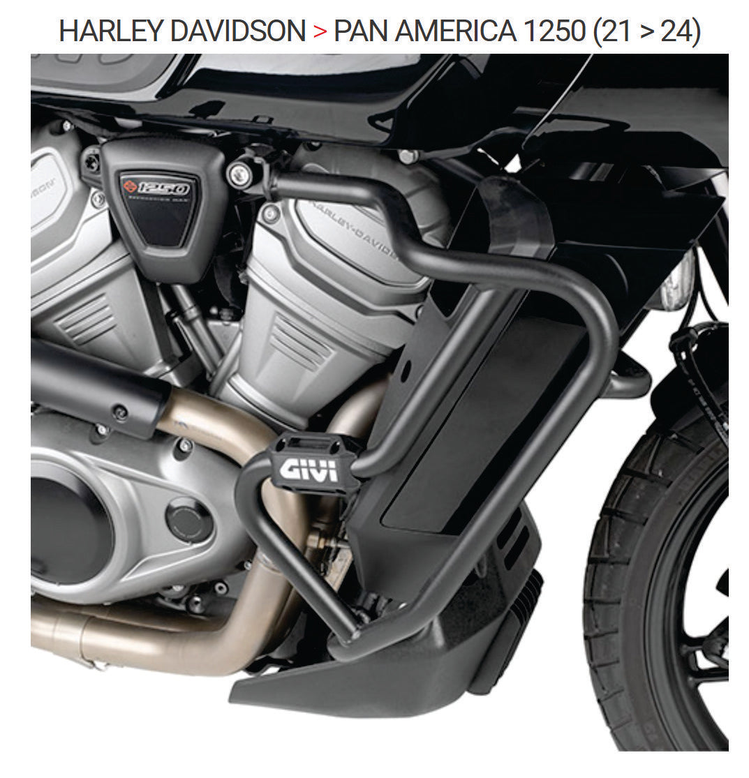 DEFENSAS MOTOR HARLEY PANAMERICA GIVI 1250