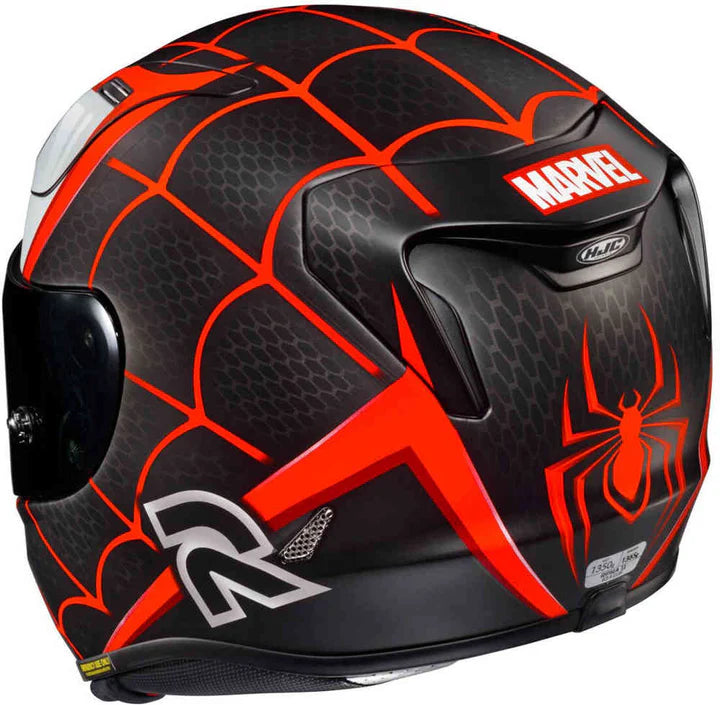 CASCO HJC RPHA 11  MILES MORALES MARVEL (SPIDER MAN) MC1SF