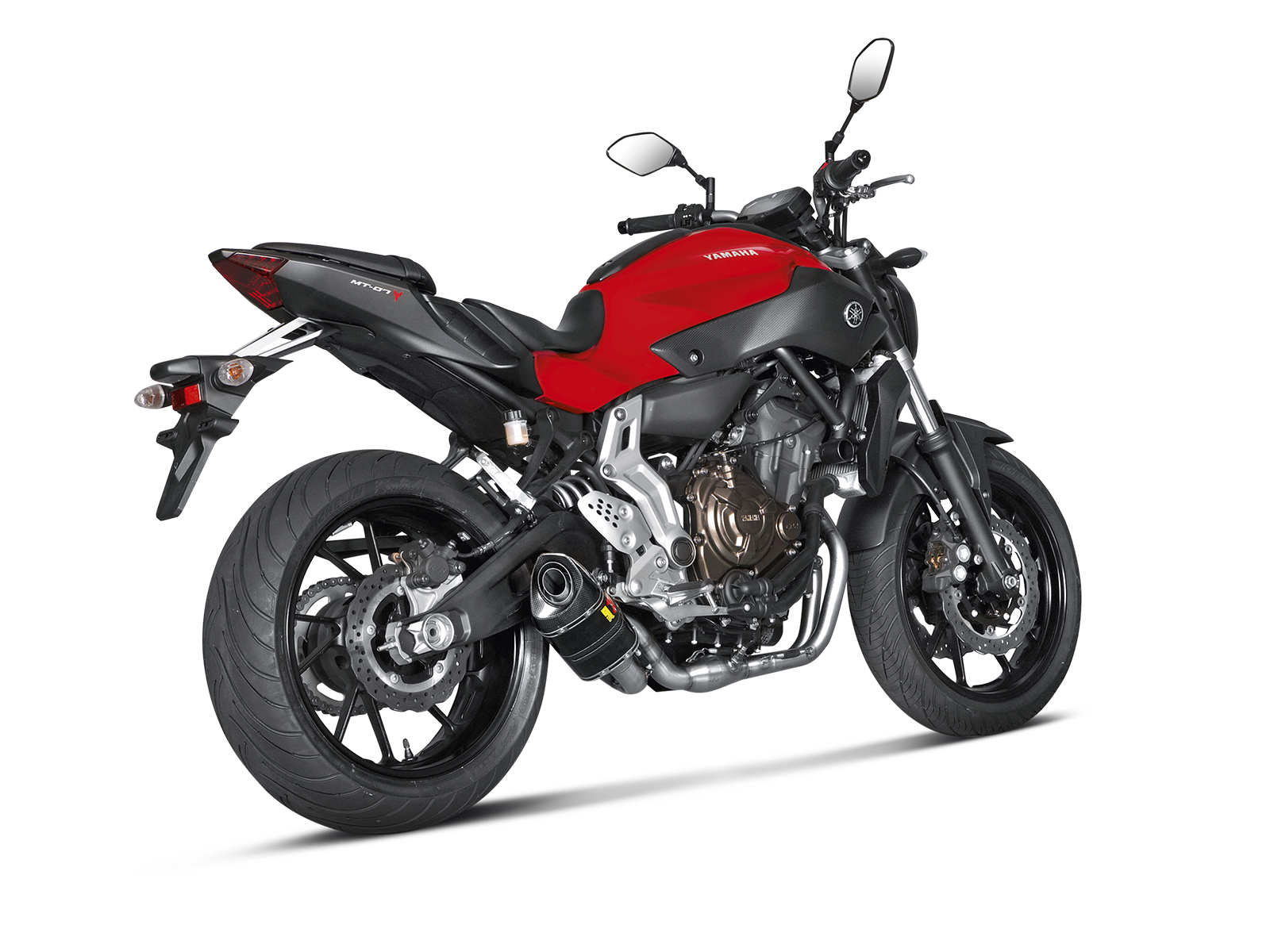 SISTEMA COMPLETO DE CARBONO YAM MT-07/FZ-07 AKRAPOVIC
