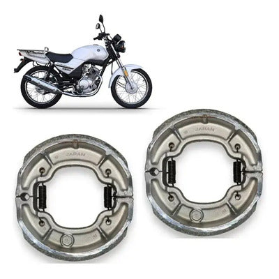 Freno de Tambor Yam YB125 del; Ital AT115; Yam BWs100; YBR125R; SR250 tras (527) FSB947