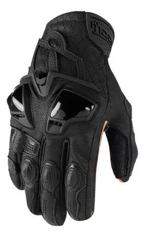 GUANTES ICON HYPERSPORT CORTOS NEGRO