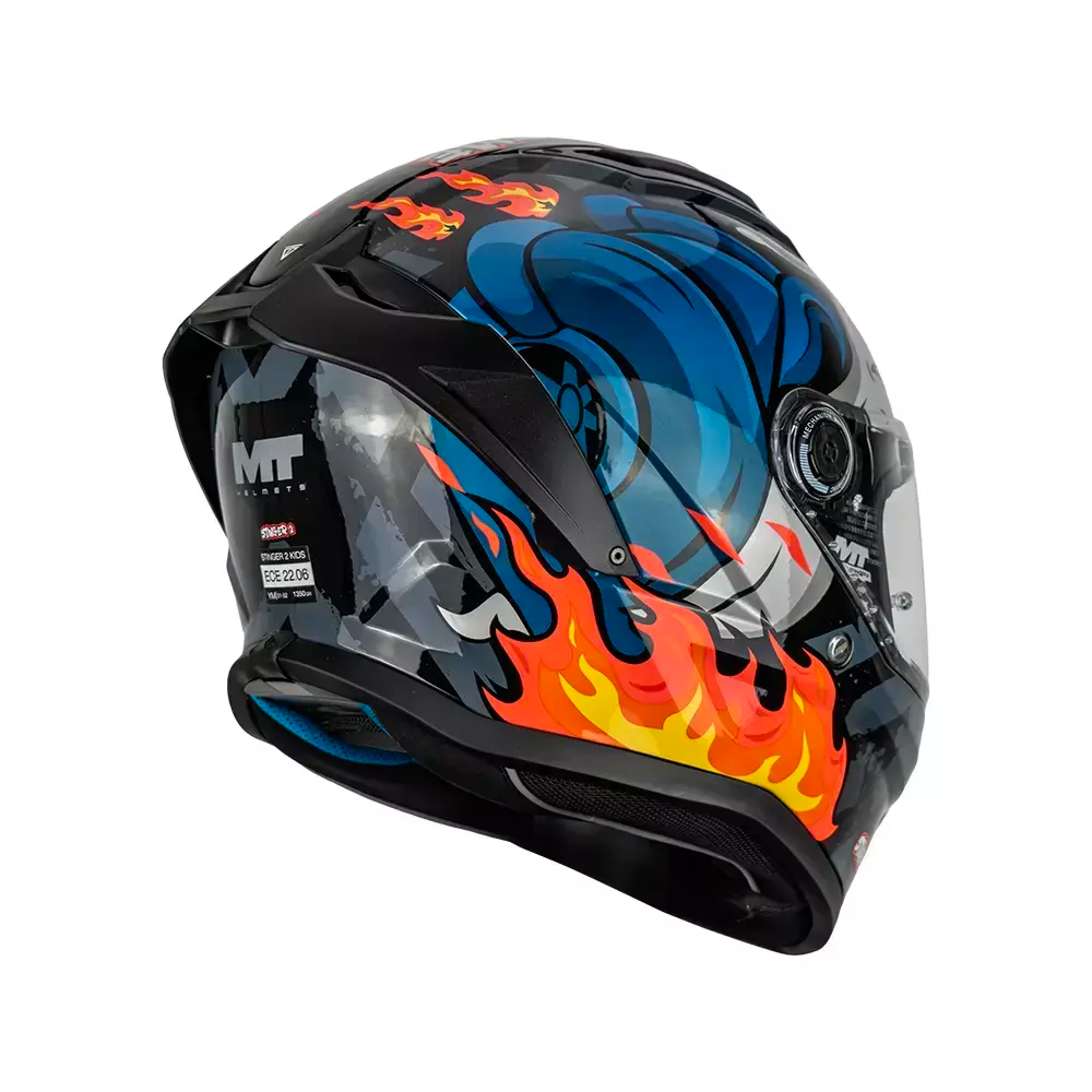 CASCO MT STINGER 2 YOUTH XTREME SNAIL B7