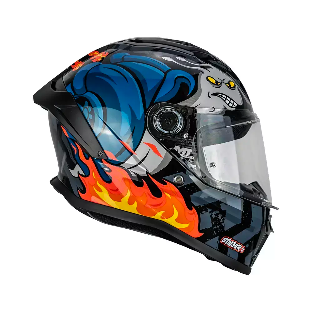 CASCO MT STINGER 2 YOUTH XTREME SNAIL B7
