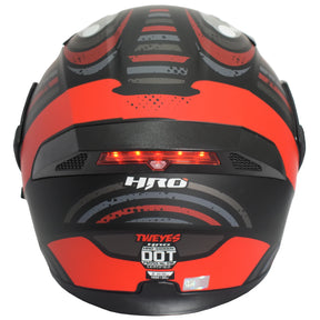 Casco Hro Tweyes Luz Stop