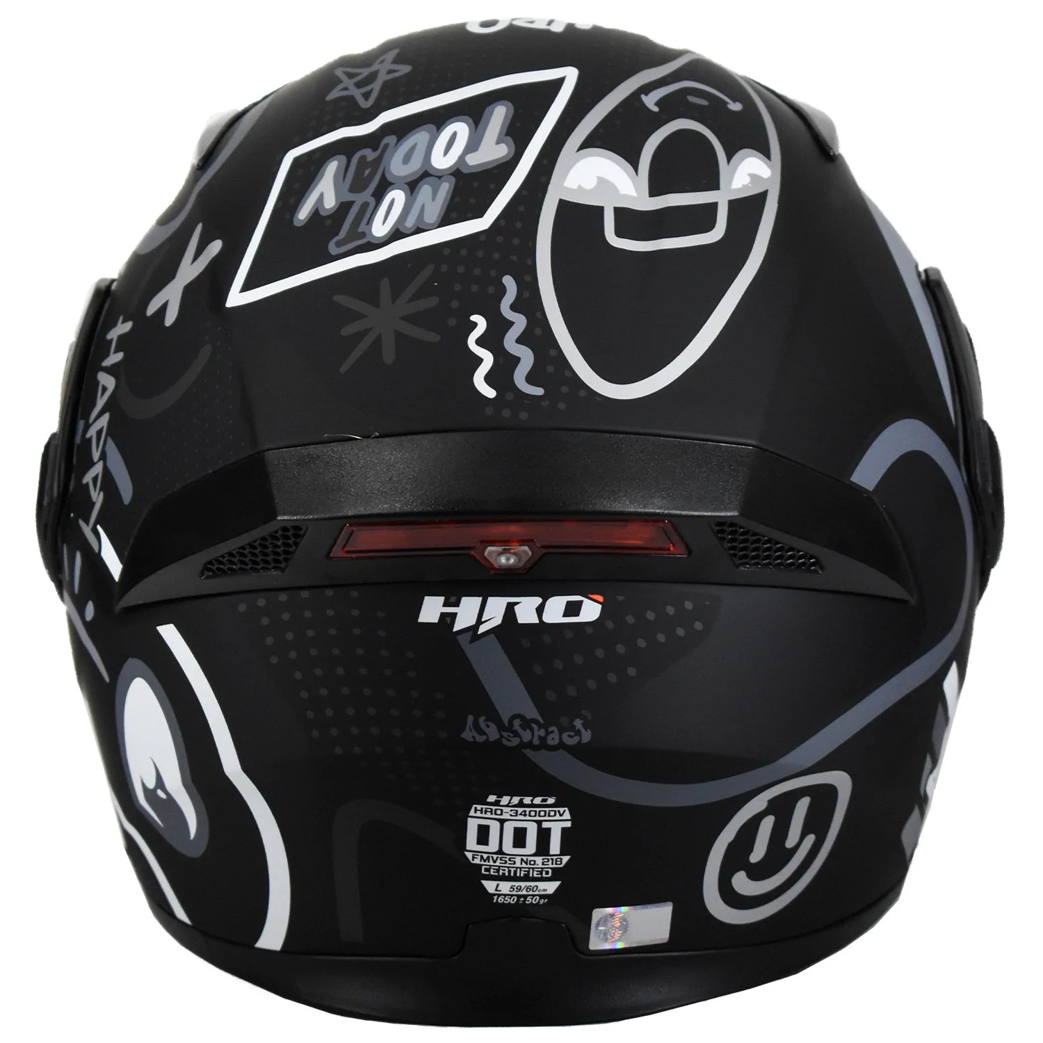 Casco Hro 3400 Abstract Luz Stop